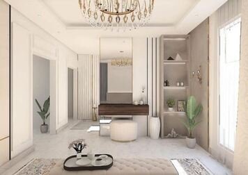 Online design Modern Bedroom by Ghania E. thumbnail