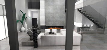 Online design Modern Living Room by Laura A. thumbnail