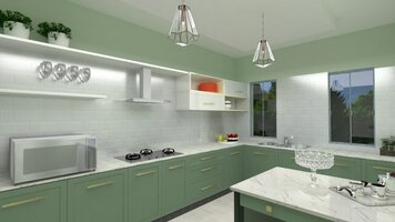 Online design Contemporary Kitchen by Jaffer S. thumbnail
