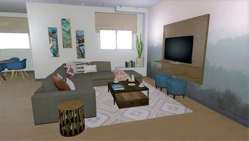 Online design Contemporary Living Room by Krystyna A. thumbnail
