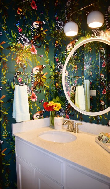 Online design Eclectic Bathroom by Shelby K. thumbnail