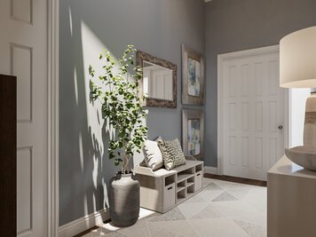 Online design Transitional Hallway/Entry by Casey H. thumbnail