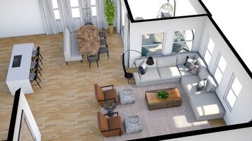 Online design Modern Living Room by Linde P. thumbnail