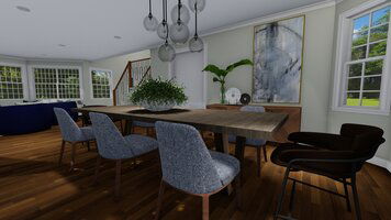 Online design Contemporary Dining Room by Jatnna M. thumbnail