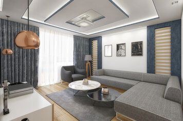 Online design Contemporary Living Room by Rajna S. thumbnail
