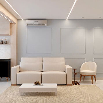Online design Contemporary Combined Living/Dining by Mônica B. thumbnail
