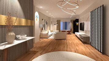 Online design Contemporary Living Room by Victoria S. thumbnail