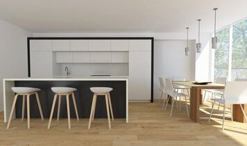 Online design Contemporary Combined Living/Dining by Soha K. thumbnail