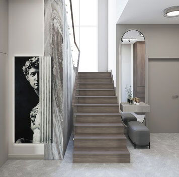 Online design Transitional Hallway/Entry by Talyana V. thumbnail