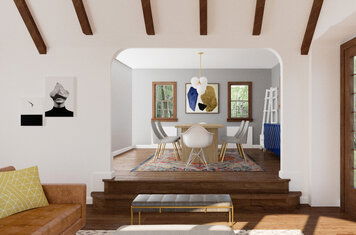 Online design Contemporary Combined Living/Dining by Jessica S. thumbnail