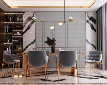 Online design Modern Dining Room by Mena H. thumbnail