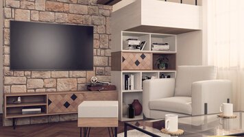 Online design Transitional Living Room by Mihajlo S. thumbnail
