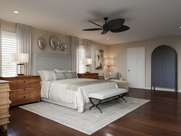 Online design Transitional Bedroom by Courtney B. thumbnail