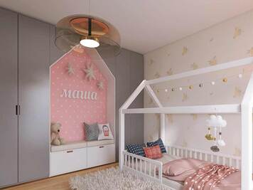 Online design Eclectic Kids Room by Nishtha S. thumbnail