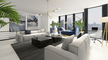 Online design Modern Living Room by Erika F. thumbnail
