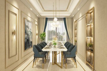 Online design Contemporary Dining Room by Esraa A. thumbnail