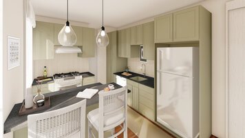 Online design Country/Cottage Kitchen by Ghania E. thumbnail