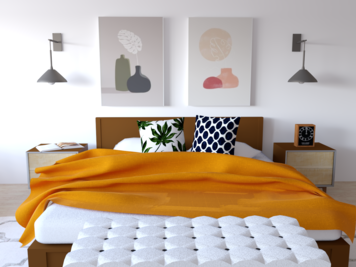 Online design Modern Bedroom by Venessa T. thumbnail