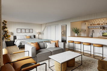 Online design Eclectic Living Room by Farzaneh K. thumbnail