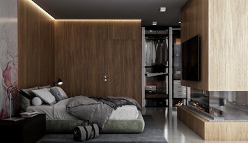 Online design Modern Bedroom by Zan G. thumbnail