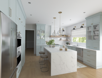 Online design Transitional Kitchen by Vale G. thumbnail