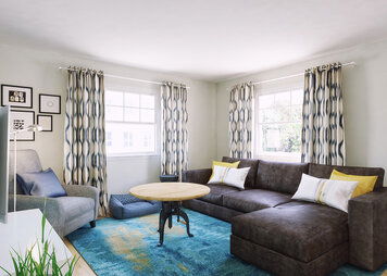 Online design Contemporary Living Room by Farzaneh K. thumbnail