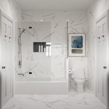 Online design Transitional Bathroom by Wanda P. thumbnail