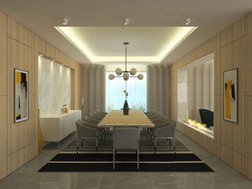 Online design Modern Dining Room by Farah H. thumbnail