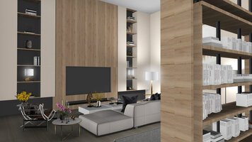 Online design Contemporary Living Room by Ilaria C. thumbnail