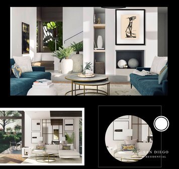 Online design Contemporary Living Room by Laura J. thumbnail