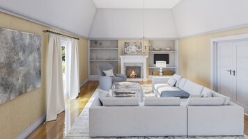 Online design Transitional Living Room by Catz D. thumbnail