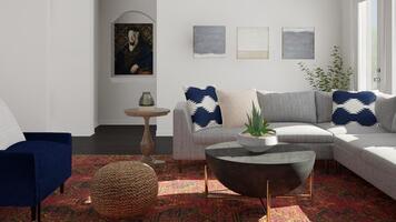 Online design Transitional Living Room by Tina F. thumbnail