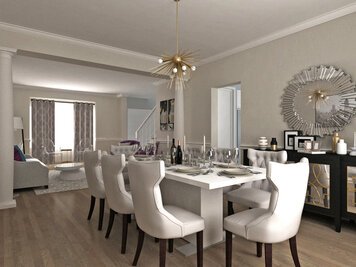 Online design Glamorous Combined Living/Dining by Dragana V. thumbnail