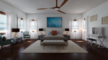 Online design Modern Bedroom by Annika M. thumbnail