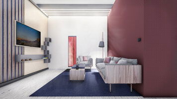Online design Modern Living Room by Dania K. thumbnail