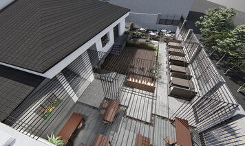 Online design Modern Patio by Nazila A. thumbnail