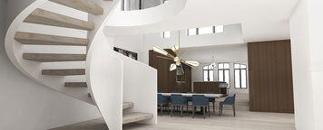 Online design Transitional Hallway/Entry by Nouchka S. thumbnail