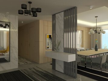 Online design Modern Hallway/Entry by Farah H. thumbnail