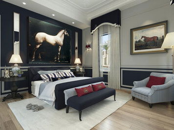 Online design Eclectic Bedroom by Nathalie I. thumbnail