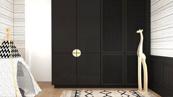 Online design Contemporary Kids Room by Erika F. thumbnail