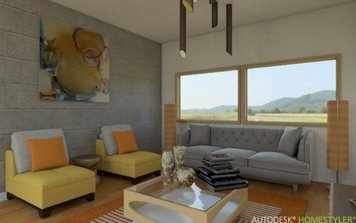 Online design Modern Living Room by Zina O. thumbnail