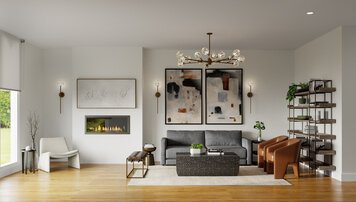 Online design Contemporary Living Room by Paula D. thumbnail