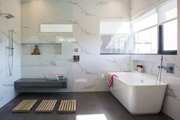 Online design Contemporary Bathroom by Lori Dennis thumbnail