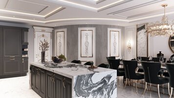 Online design Glamorous Kitchen by Yehia A. thumbnail
