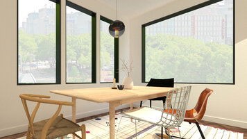 Online design Modern Dining Room by Ornela N. thumbnail