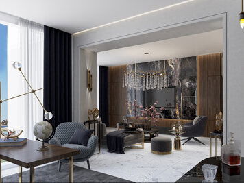 Online design Modern Living Room by Tina D. thumbnail