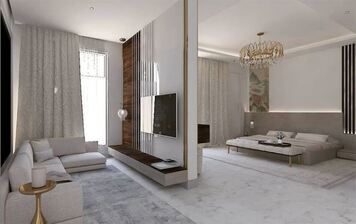 Online design Modern Bedroom by Ghania E. thumbnail