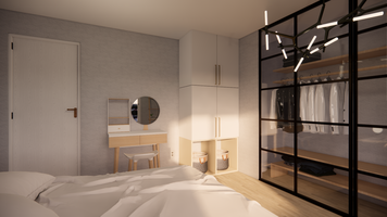 Online design Transitional Bedroom by Thuy V. thumbnail