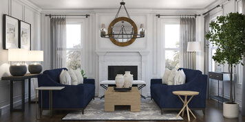 Online design Transitional Living Room by Shofy D. thumbnail