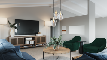 Online design Transitional Living Room by Erika F. thumbnail